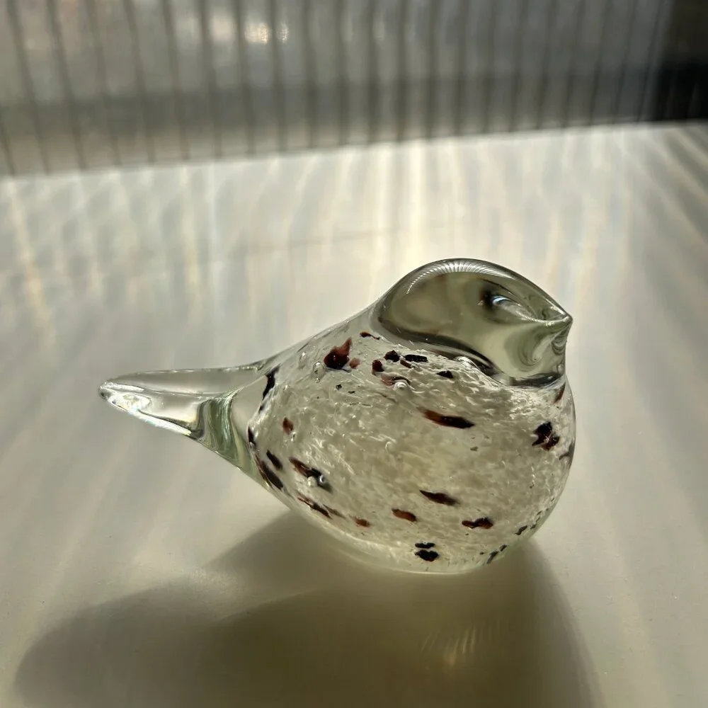 SOLD Glass Bird Sculpture - Picture 2 of 4